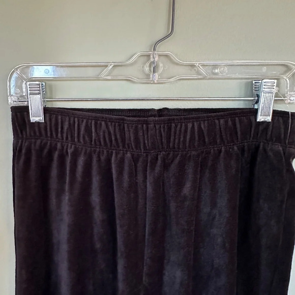 Woman's Gap Body Size S Black Velour Jogger NWOT - Picture 3 of 7